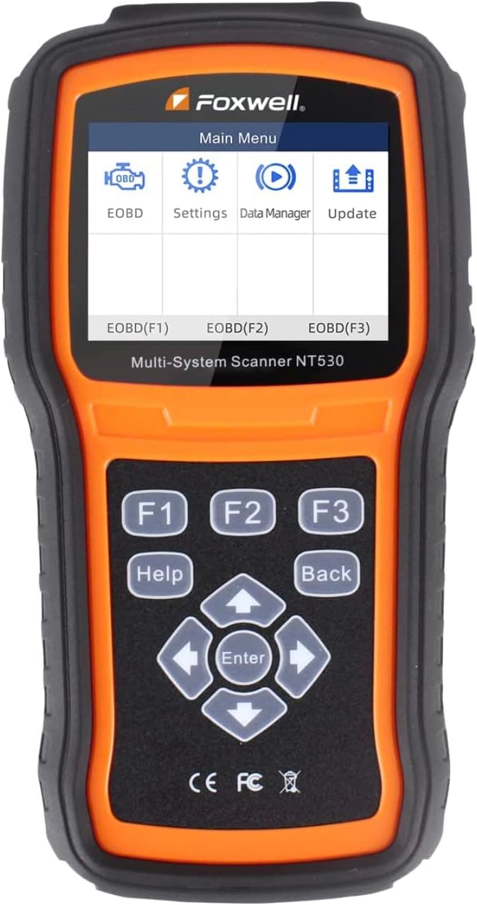 FOXWELL NT530 for Toyota, Lexus, Scion - All Systems, All Maintenance Service - Bidirectional Diagnostic Scan Tool OBD2 Scanner Automotive Code Reader ABS Bleed SRS Airbag SAS TPMS TPS EPB Oil Reset