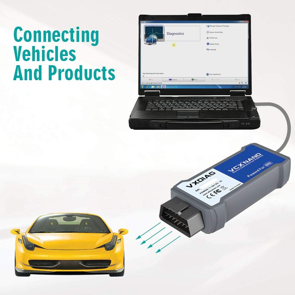 VXDIAG VCX Nano Multiple GDS2 and TIS2WEB Diagnostic/Programming System for GM/Opel