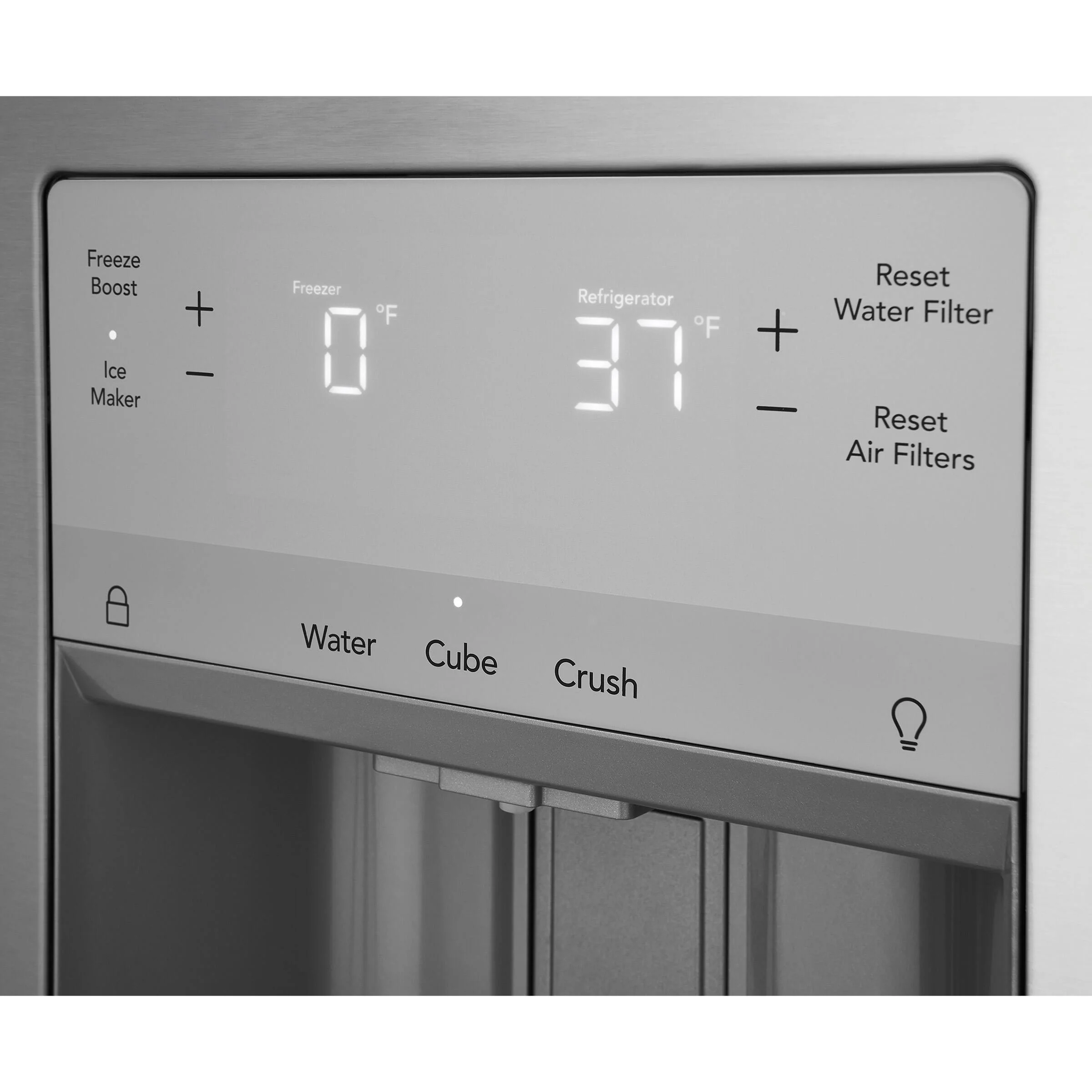FRIGIDAIRE 36 IN. 22.6 CU FT. STAINLESS STEEL COUNTER-DEPTH FRENCH DOOR REFRIGERATOR - FRFC2323AS