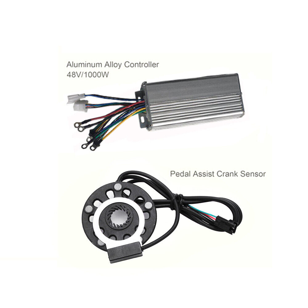 26" Electric Bicycle Conversion Kit for Rear Wheel E Bike Motor Hub with LCD