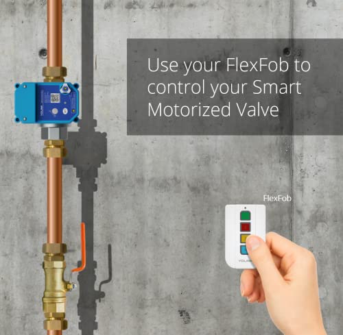 YOLINK LoRa Smart Water Leak Protection System, w/Commercial Grade Smart Motorized Stainless Steel Valve, (3) Water Leak Sensors, Hub: Up to 1/4-Mile Range, IFTTT, Alexa, Home Assistant
