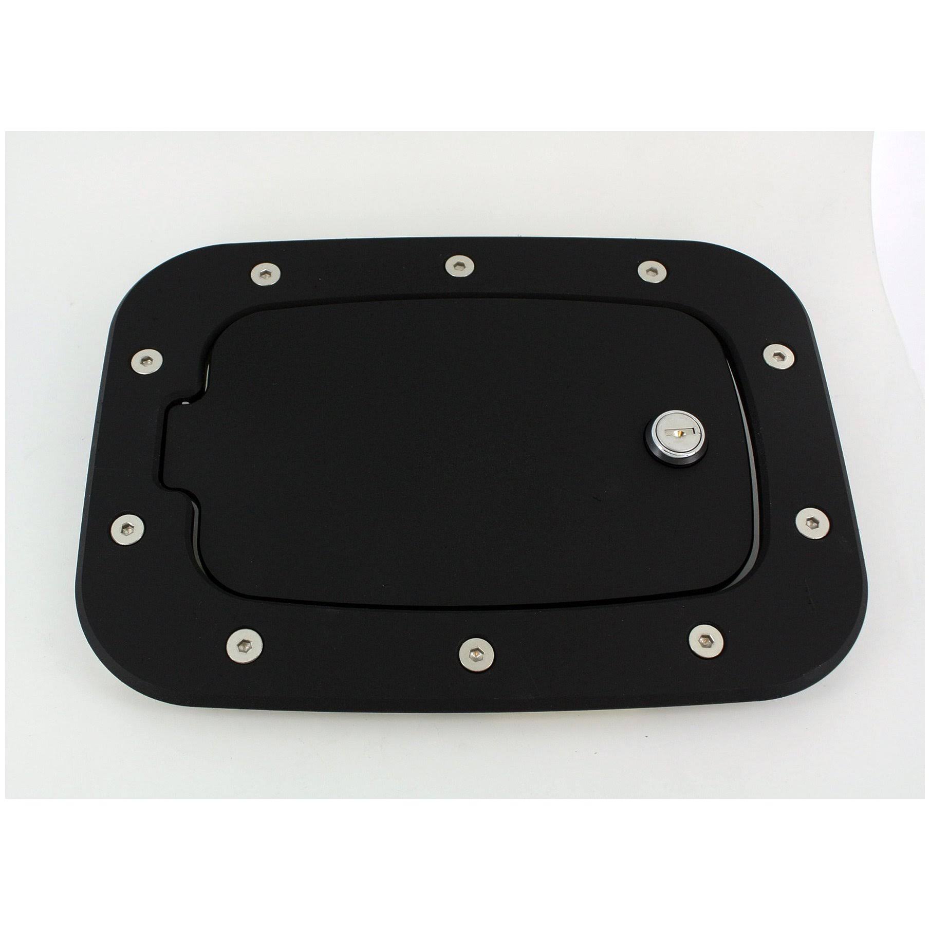 All Sales 6058GKL Race Style Billet Fuel Door