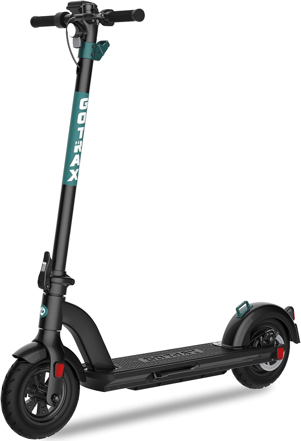 Gotrax Gmax Ultra Electric Scooter, 10" Pneumatic Tires, Max 45 Mile and 20Mph Speed, Double Anti-Theft Lock, Bright Headlight and Taillight, Foldable and Cruise Control Escooter for Adult
