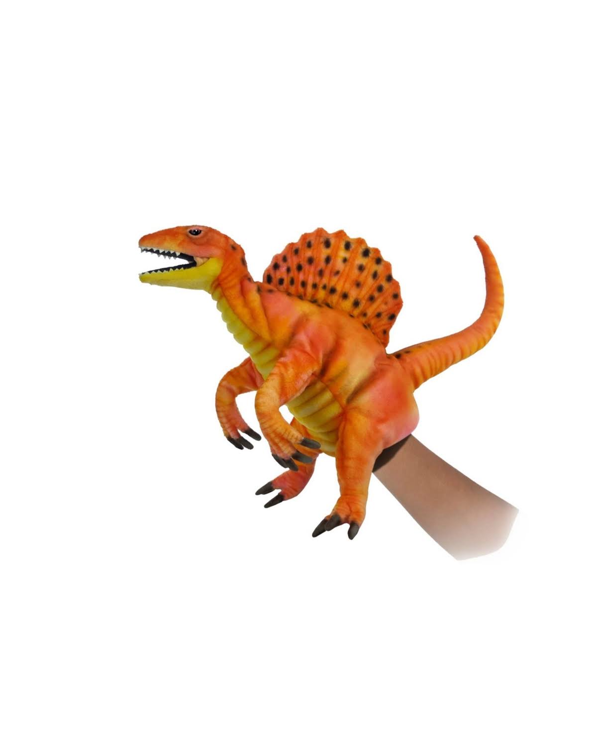 Hansa - Spinosaurus Puppet 16 inch, Orange