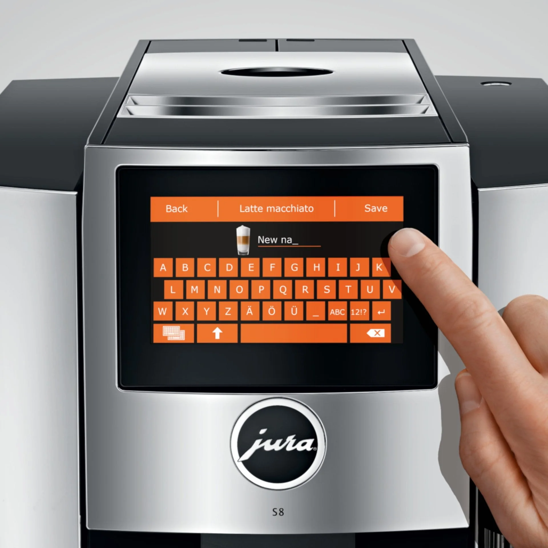 Jura S8 Multifunction Automatic Coffee & Espresso Machine | Chrome
