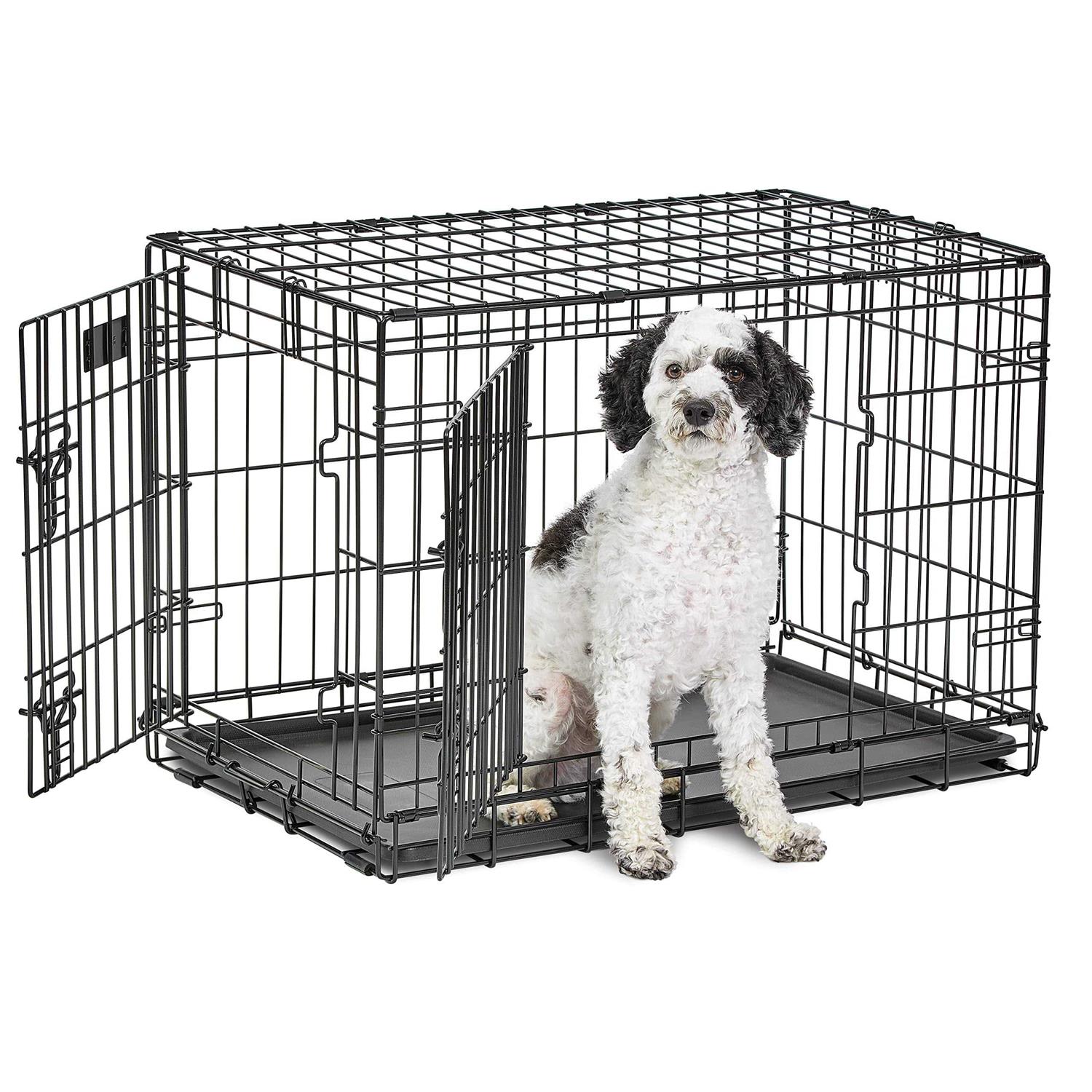 Midwest Life Stages Double Door Dog Crate - Pet Supplies online store
