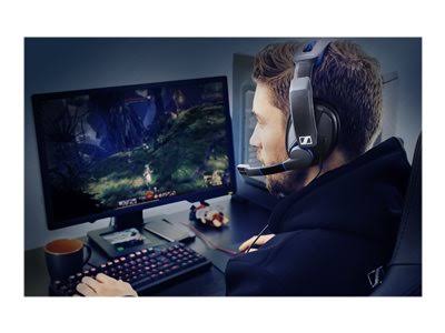 Sennheiser GSP 300 Closed Acoustic Gaming Headset - Black/Blue