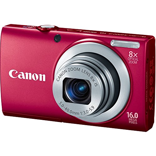 Canon PowerShot A4000 is 16.0 MP Digital Camera with 8X Optical Image Stabilized Zoom 28mm Wide-Angle Lens with 720p HD Video Recording and 3.0-Inch LCD (Blue)