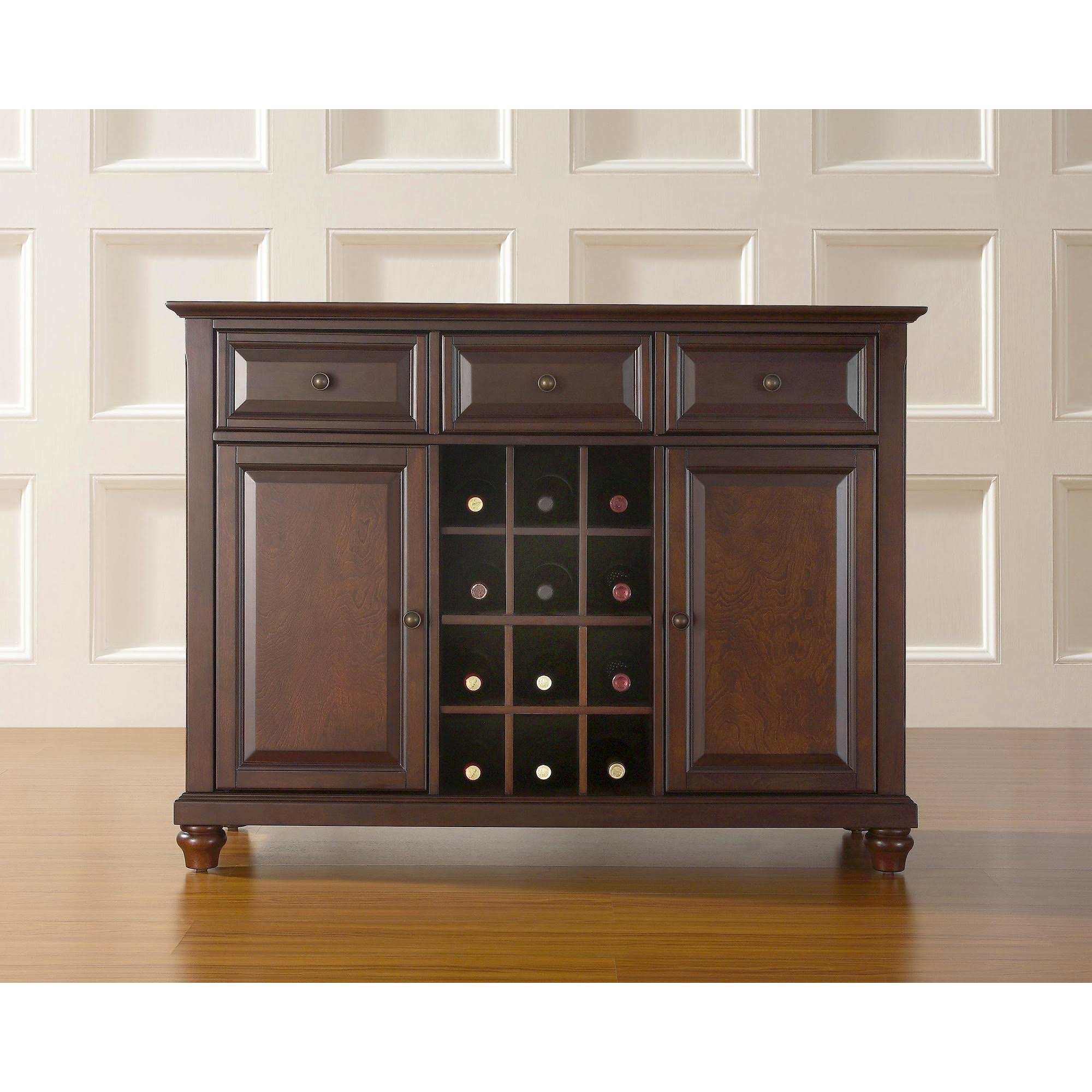 Cambridge Buffet Server / Sideboard Cabinet in Vintage Mahogany