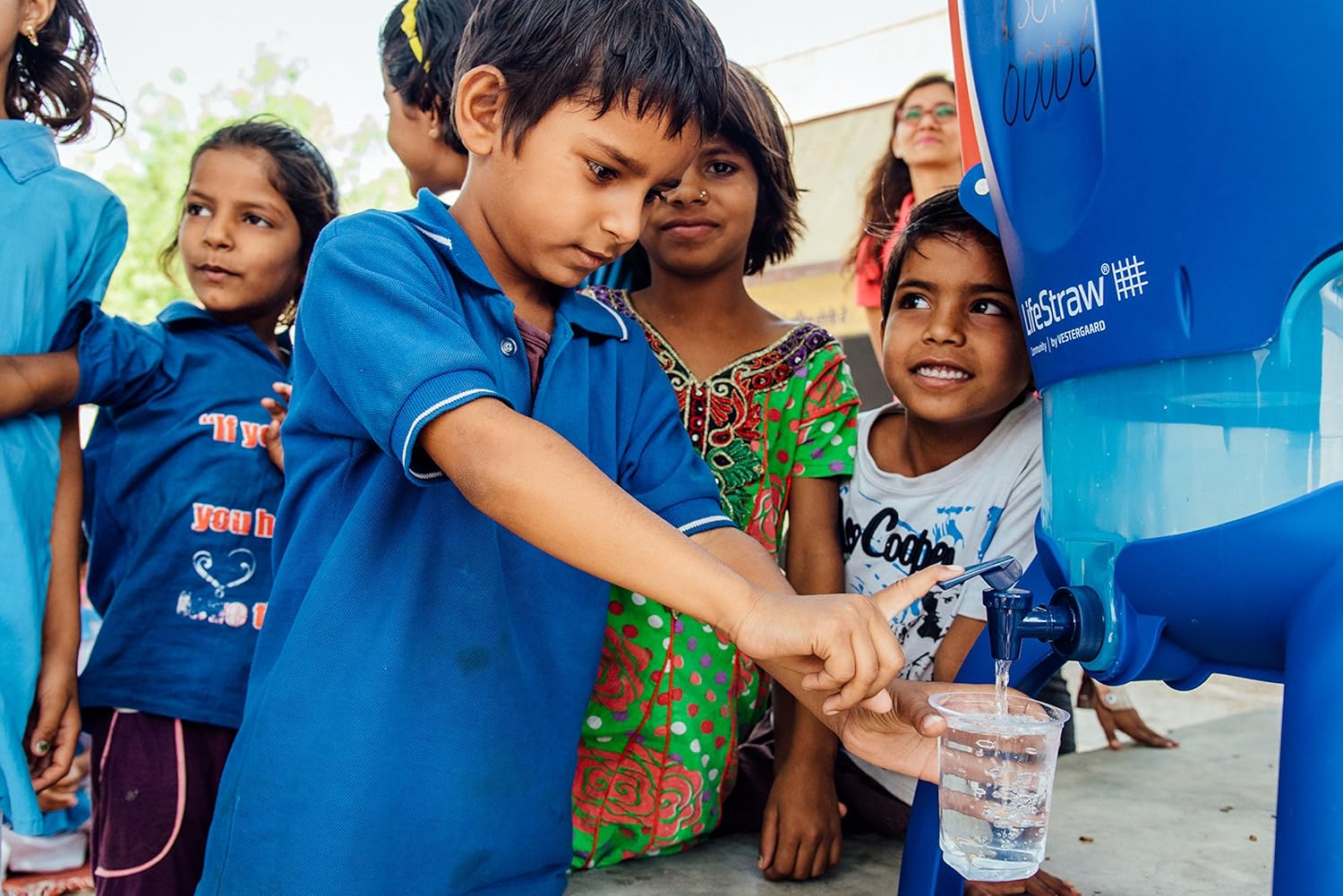 LifeStraw Community High-Volume Water Purifier, Autofill