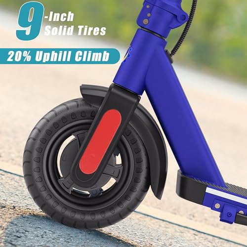 Caroma Electric Scooter, 750/500/350W Motor & 25/20 MPH Speed, Fast Adjustable Electric Scooter for Adults Max 25/20 Miles, Foldable Commuting E-Scooter w. Dual Braking System & Cruise Control