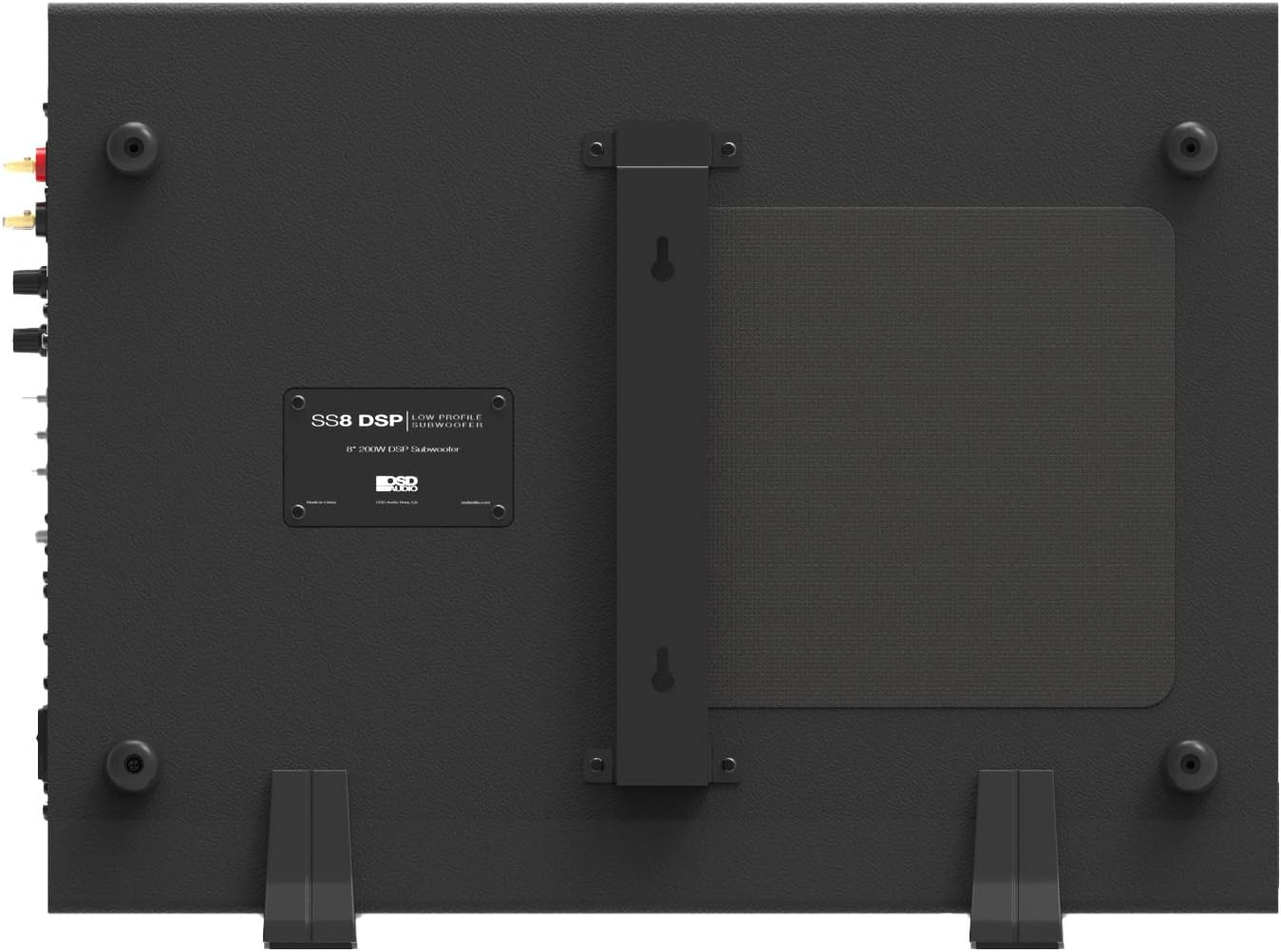 OSD Audio 400W Ported Cylinder Cabinetry Home Theater Subwoofer, Nero Tubebass-10