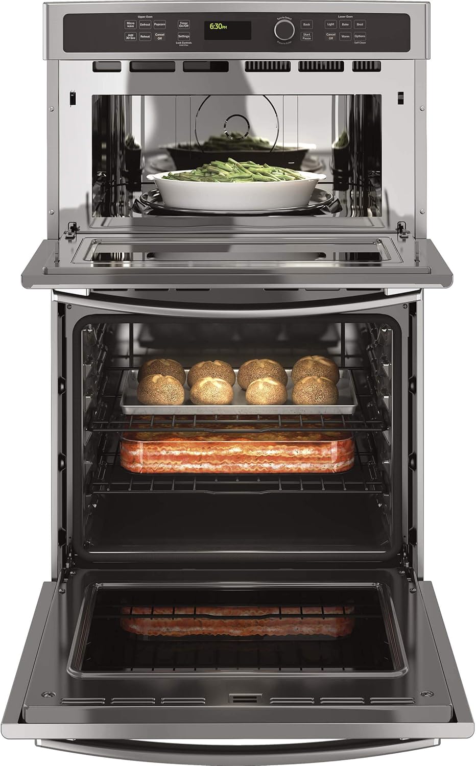 GE JK3800SHSS Combination Wall Oven
