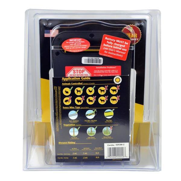 Zareba ESP2M-Z 2-Mile Solar Fence Charger