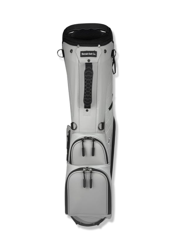 Luxury Golf Stand Bag – 14-Way Divider, 7 Pockets, Lightweight Construction – Premium Design for Superior Organization, Comfort, and Durability (Gray)