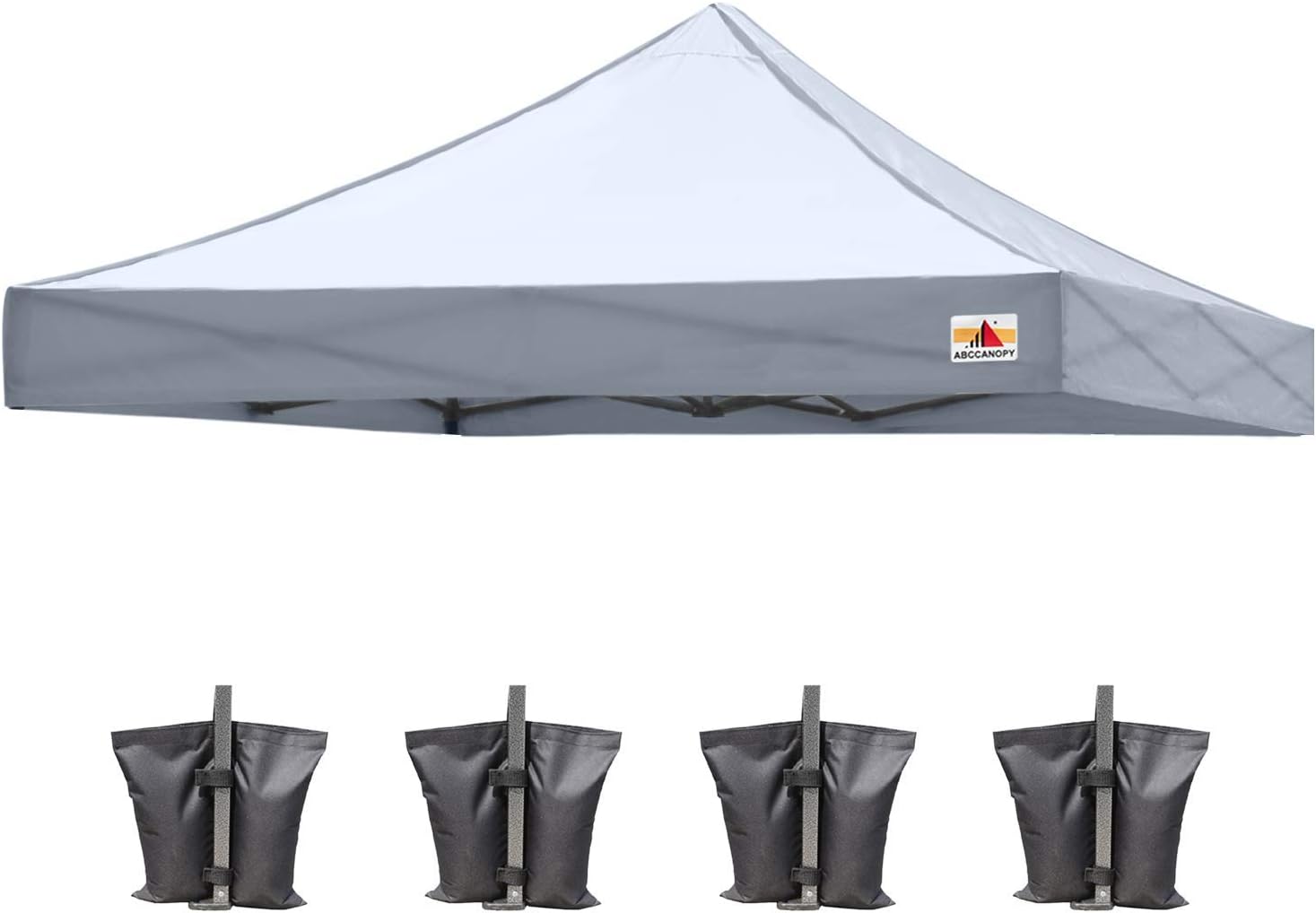 ABCCANOPY Replacement Canopy Top for Pop Up Canopy Tent (10x10, White)