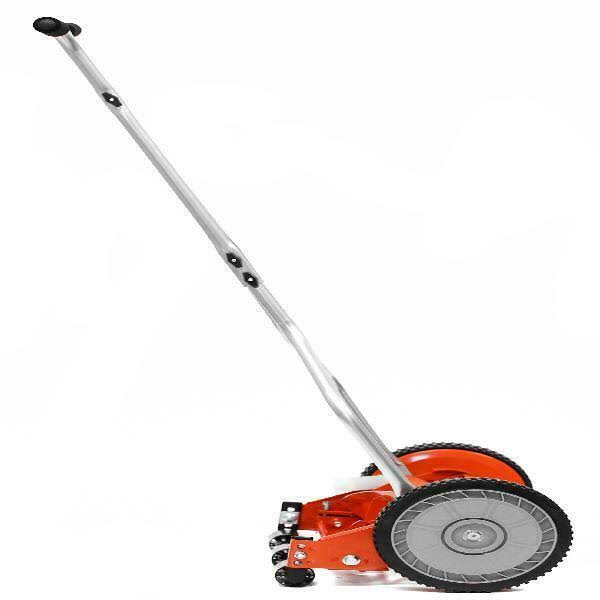 14 in. Manual Push Walk-Behind Reel Lawn Mower | American Blade New Grass Steel 1204-14