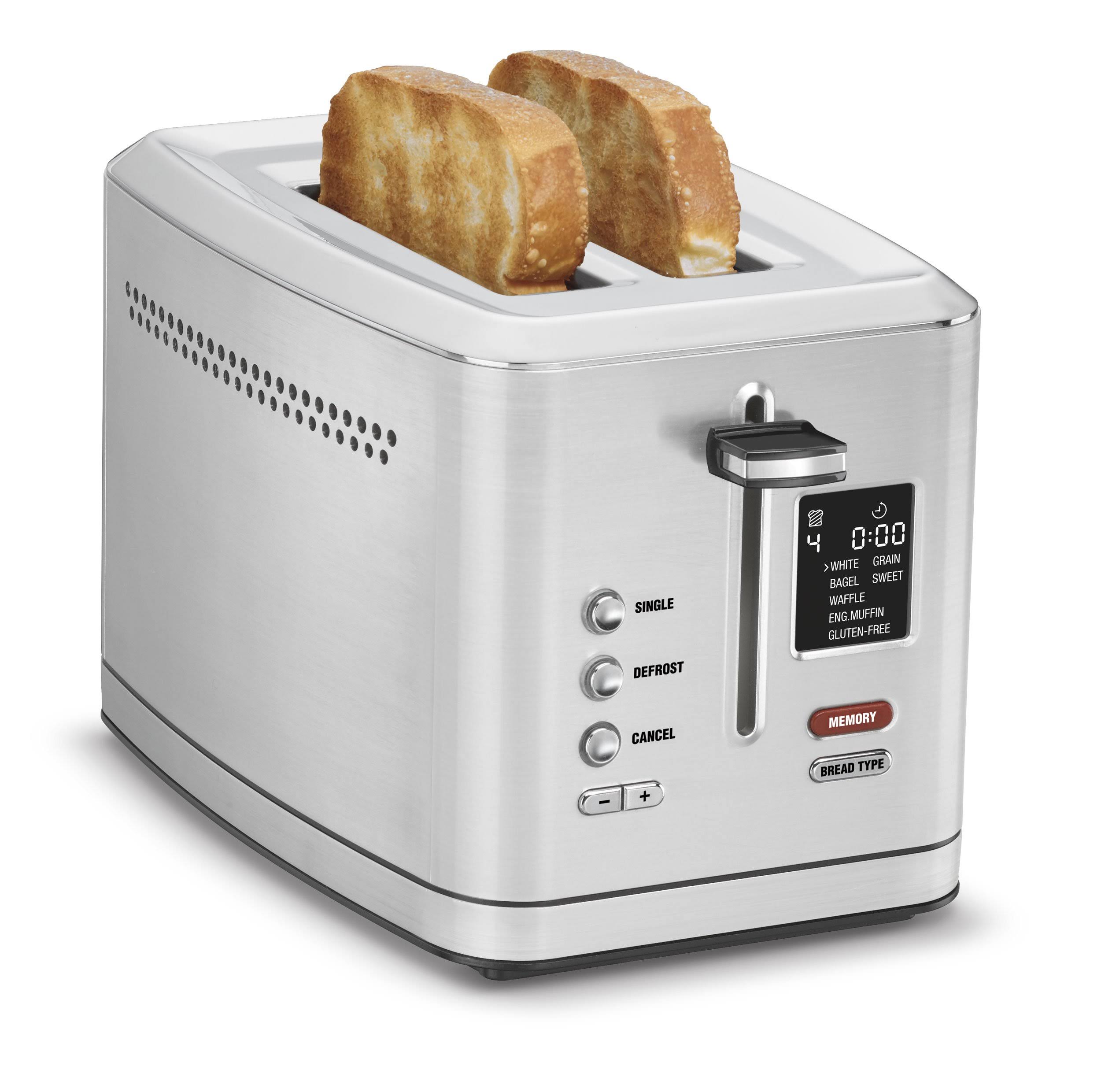 Cuisinart 2-Slice Digital Toaster with MemorySet, Silver