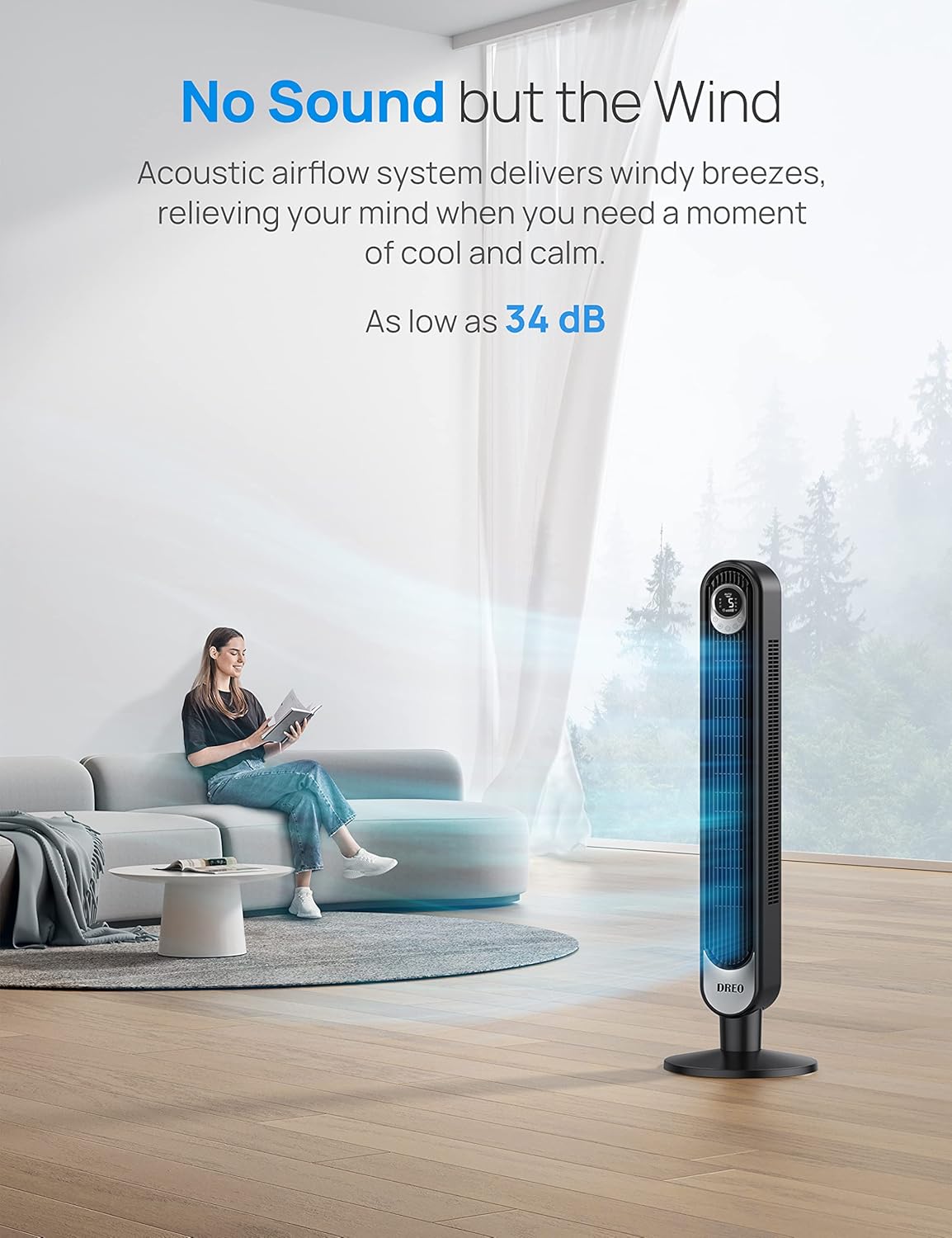 Dreo Cooling Fans and Smart Tower Fan Bundle