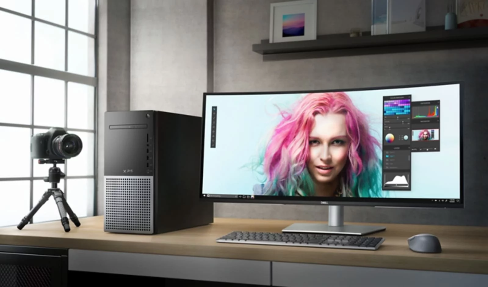 Restored Dell XPS 8950 Desktop (2022) Core i5 - 2TB HDD + 512GB SSD - 32GB RAM Cores - 12th Gen CPU (Refurbished) - Curated Treasures Market
