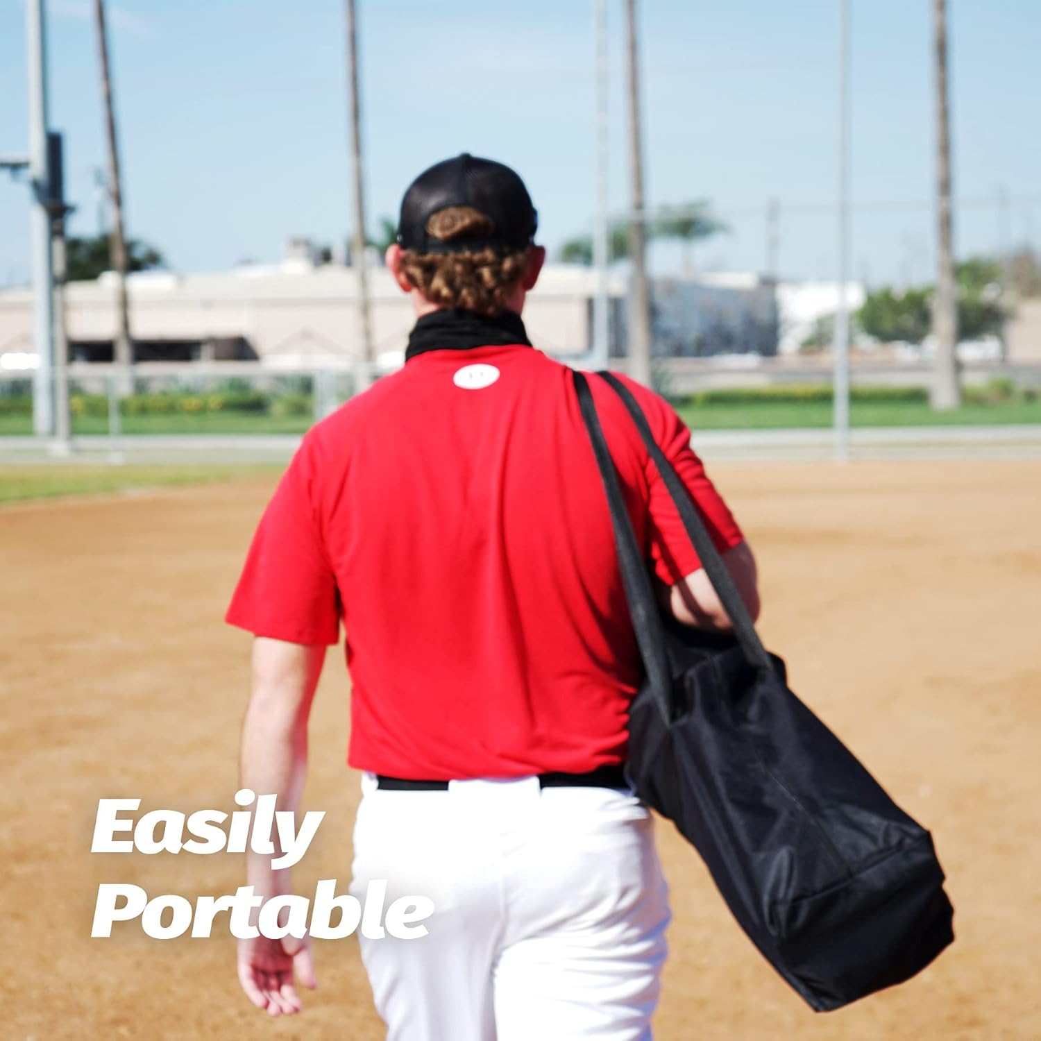 ZELUS 12x 9ft / 16x10ft Barricade Backstop Net, Ball Sports Barrier Net, Practice Net for Baseball Softball Lacrosse Soccer and More, Mini Soccer Goal and Baseball Training Equipment