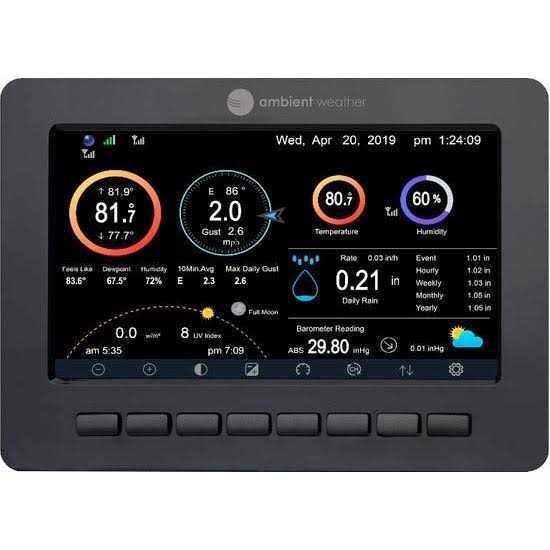 Ambient Weather WS-2000-Console Console Only Compatible with WS-2000 - Shop Hardware Tools Online Store
