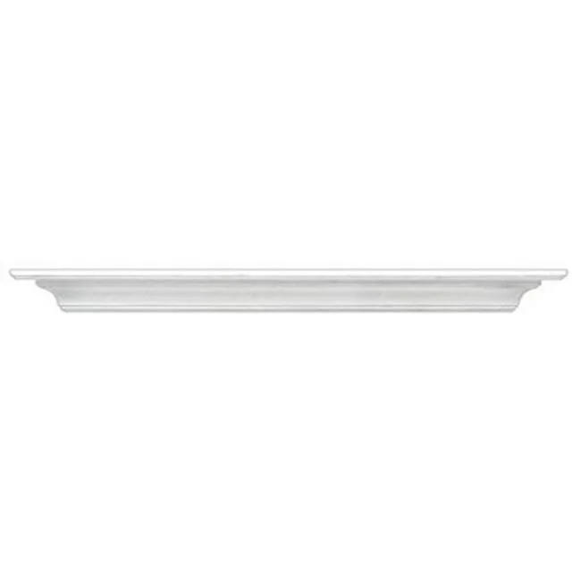 Pearl Mantels  The Crestwood Shelf or Mantel Shelf - MDF White Paint 60 in.