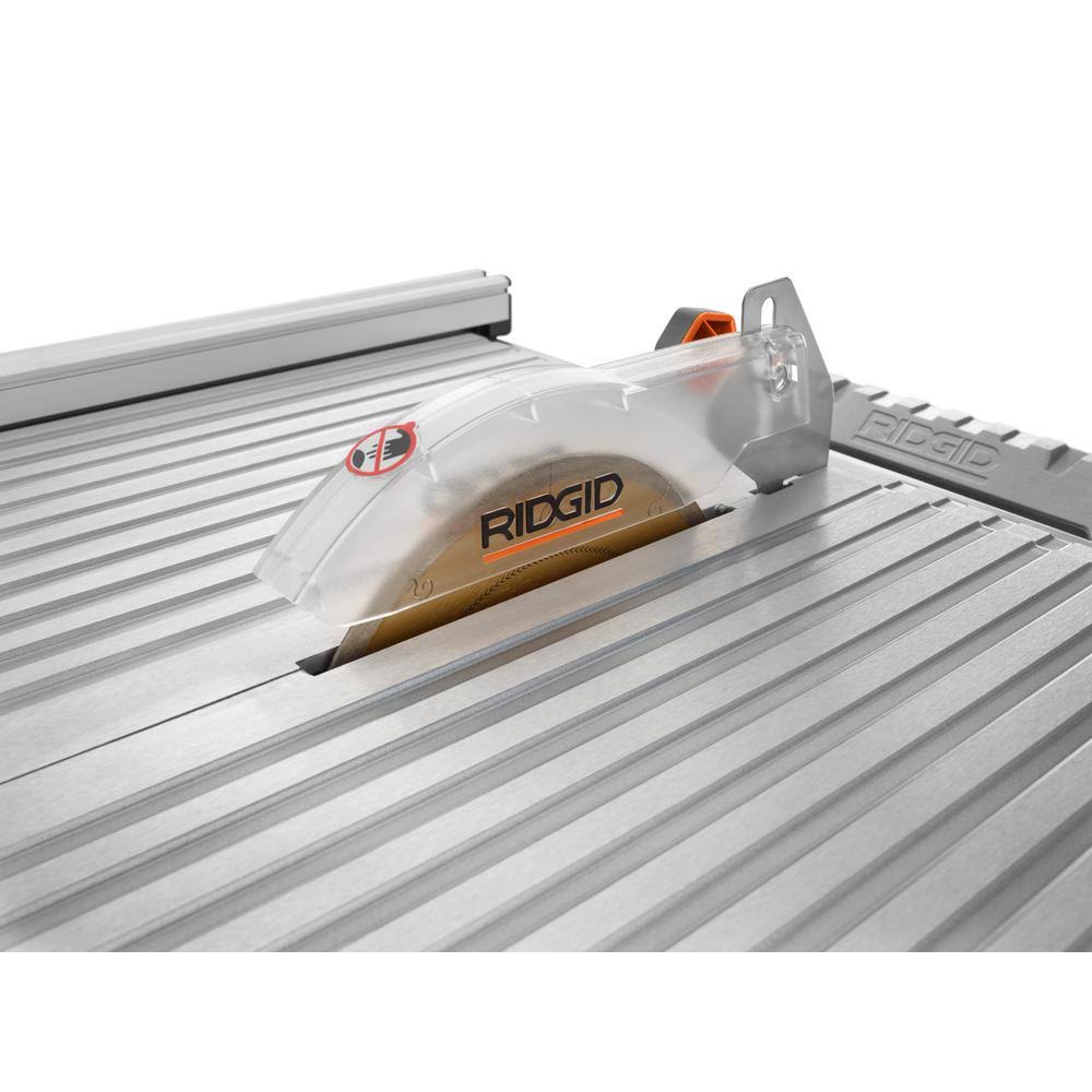 Ridgid R4021SN 120-Volt 7 in. Tabletop Wet Tile Saw with Stand
