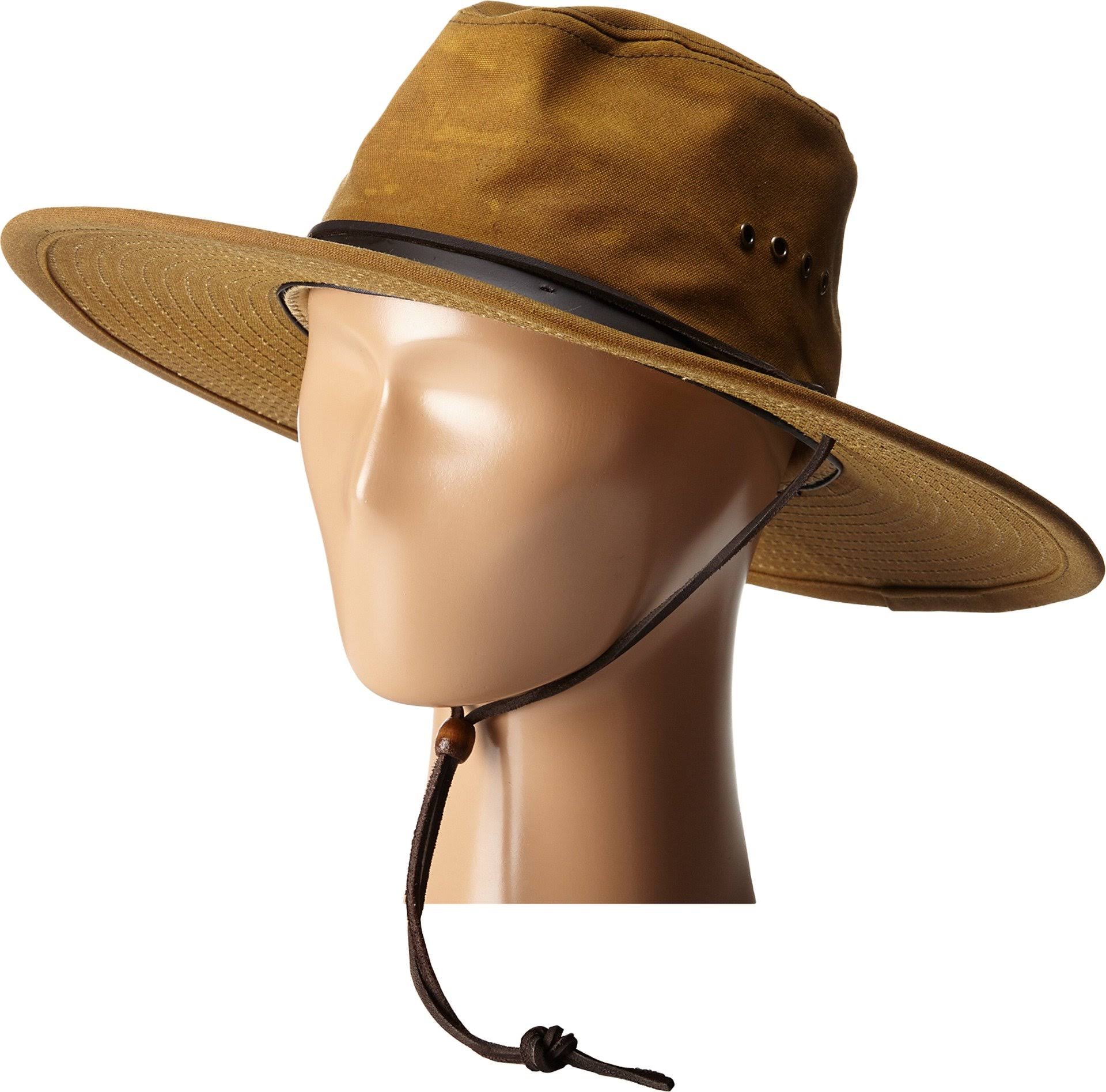 Filson Tin Cloth Bush Hat - Dark Tan