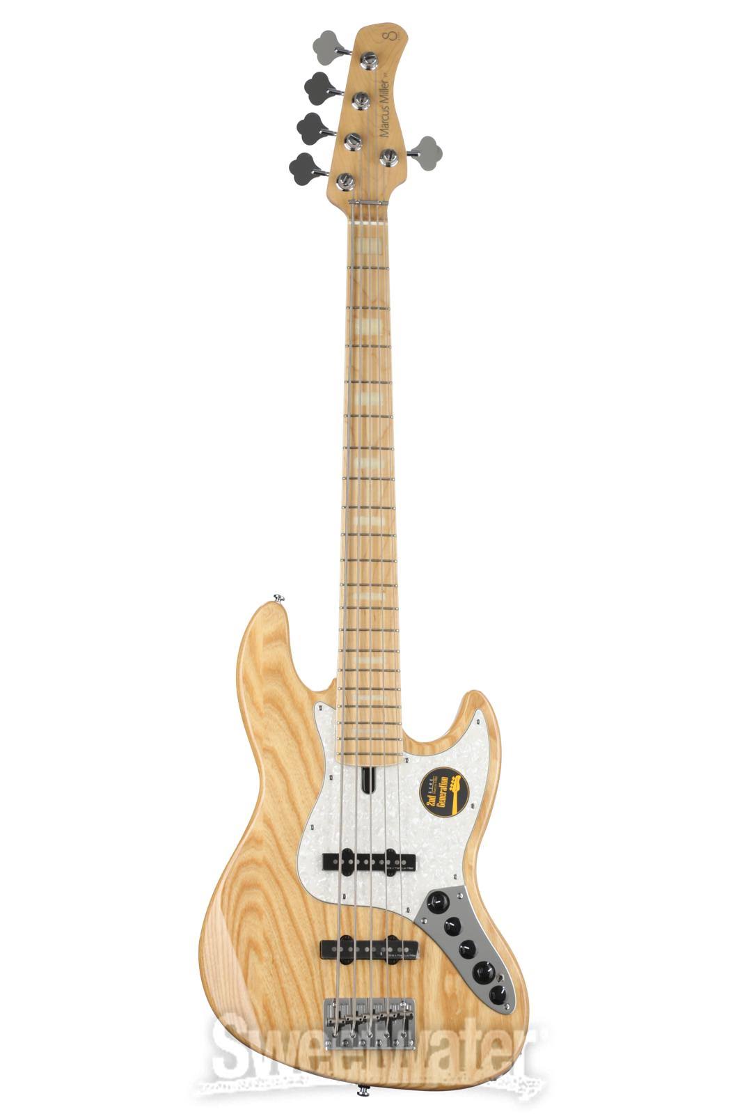 Sire Marcus Miller V7 Swamp Ash 5-String Bass Natural