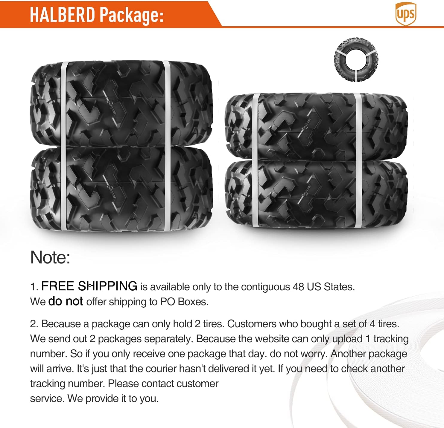 HALBERD ATV Tires, 26x9-12 & 26x11-12 6PR ATV Tires, 17mm All Terrain ATV UTV Off-Road Tires Compatible with Polaris ACE 500 Sportsman 330 450 Arctic Cat Alterra 400 Honda Pioneer 500 520(Set of 4)