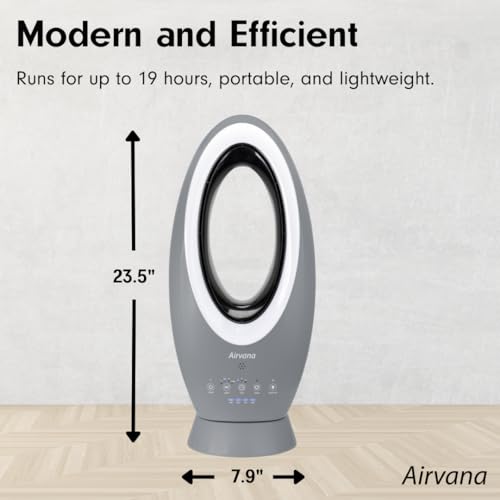 Airvana Bladeless Rechargeable Indoor/Outdoor Fan