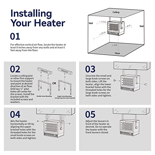 TEMPWARE Electric Garage Heater
