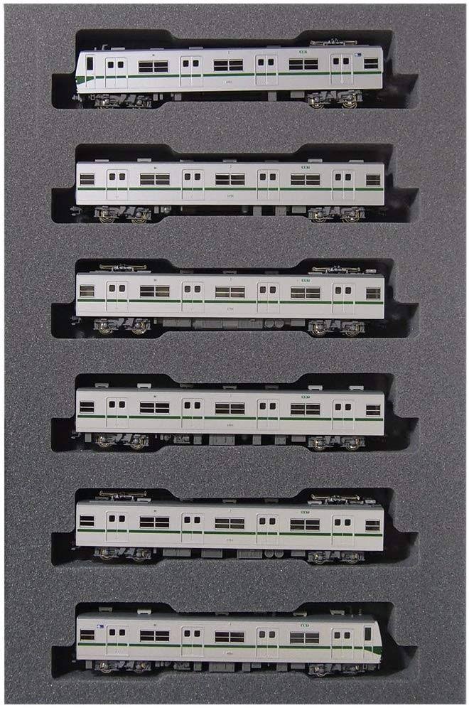 N Gauge 10-1143 Subway Chiyoda Line 6000 Series 6 -Car Basic Set by Kato 71595