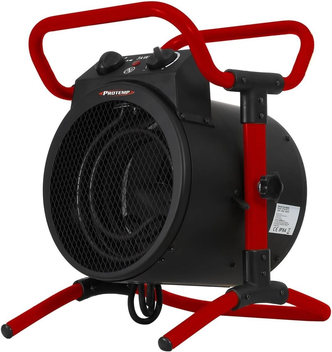 Pro-Temp PT-53-240 Electric Space Heater, 10, Multicolor