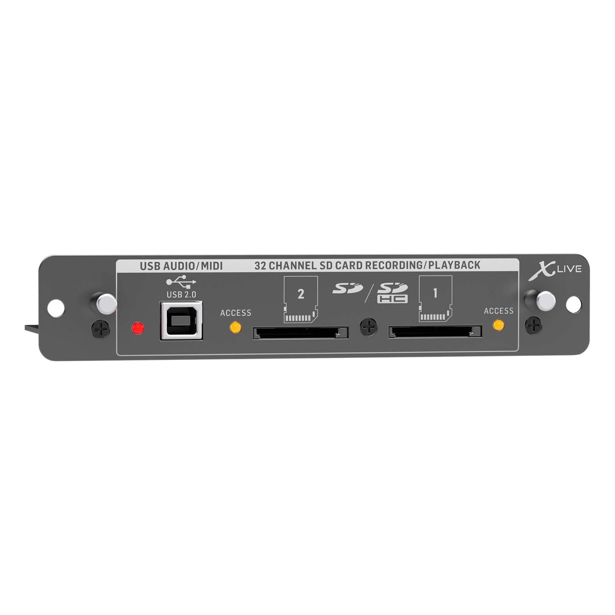 Behringer X-LIVE X32 Expansion Card for 32-Channel Live Recording/Playback - Megean