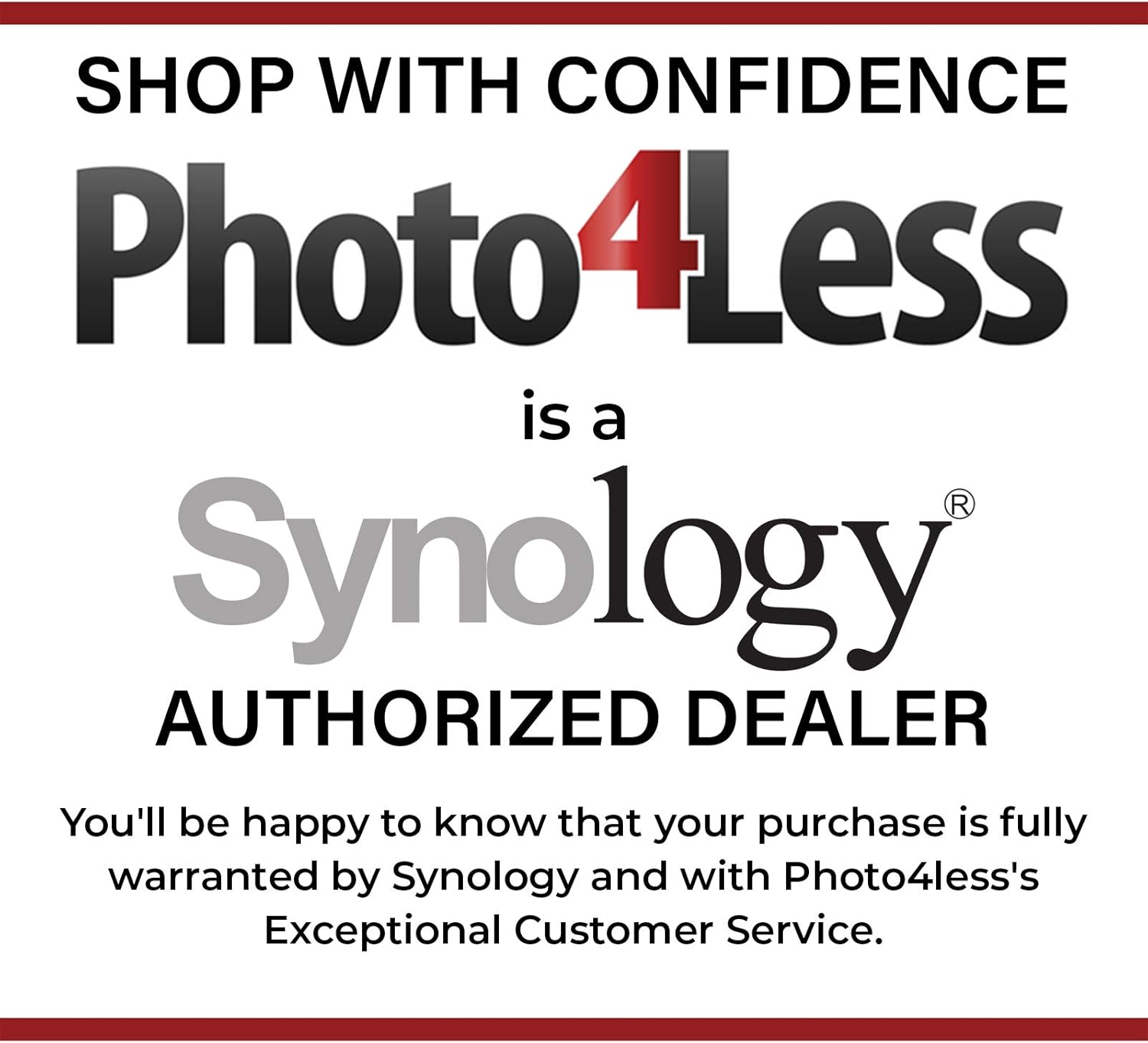 Synology 2 Bay NAS DiskStation DS218 (Diskless) + 2 WD Red Pro 4TB Hard Drives 7200 Class