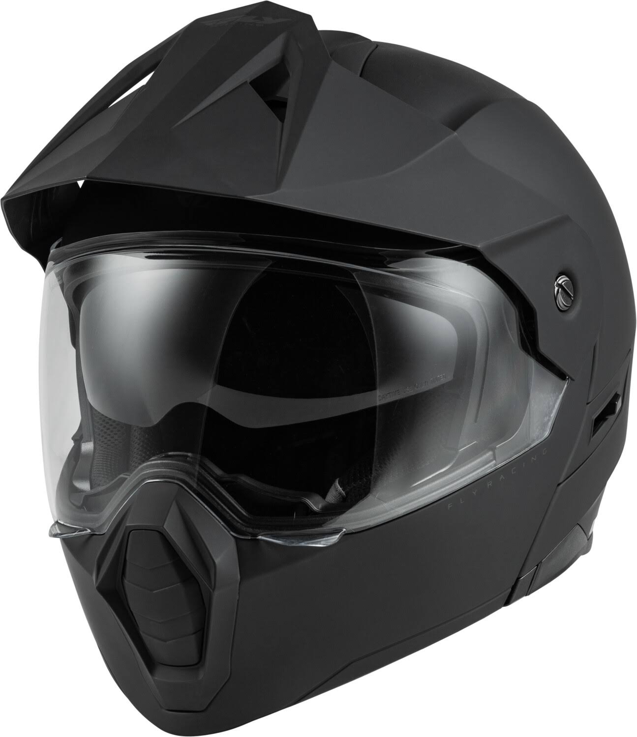 Fly Racing - Odyssey Adventure Modular Helmet - L, Matte Black