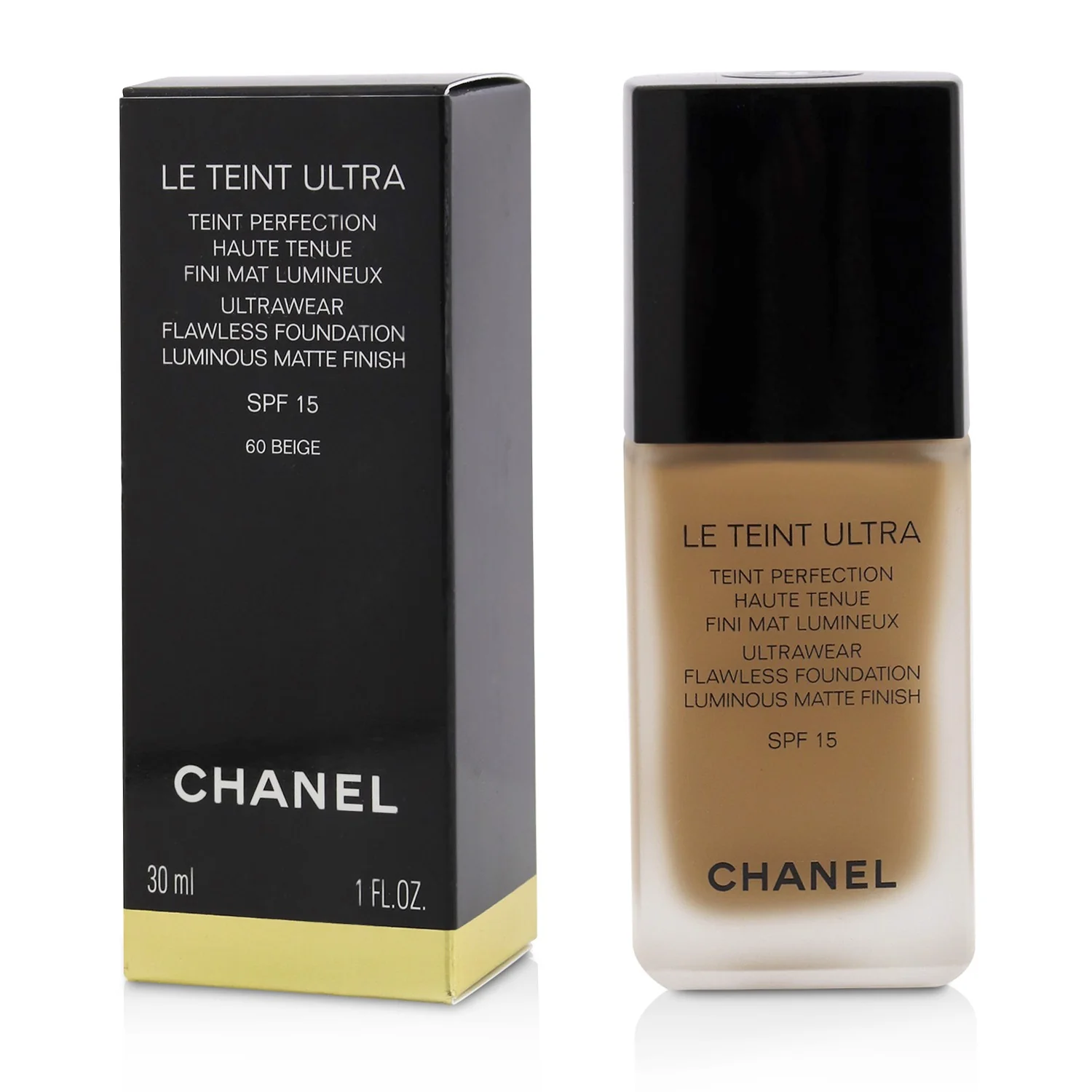 Chanel Le Teint Ultra Ultrawear Flawless Foundation Luminous Matte Finish SPF15 - # 22 Beige Rose 30ml/1oz