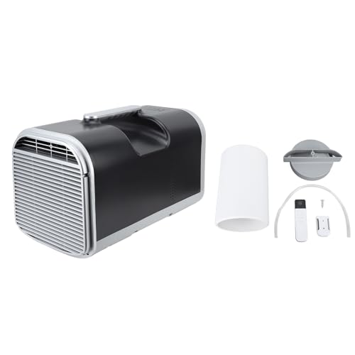 Camping Air Cooler,4500BTU 400W Portable Small Space Air Conditioner Dual Frequency Conversion Air Heater Cooler Mini Mobile AC Unit for Home Office Pet Rooms
