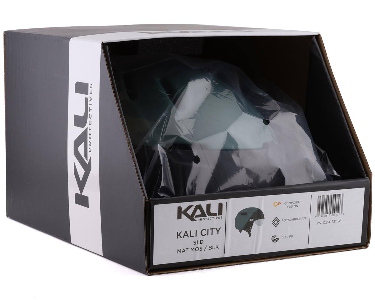 Kali Protectives City Helmet Helmets - Solid Matte Moss/Black, Size: Medium