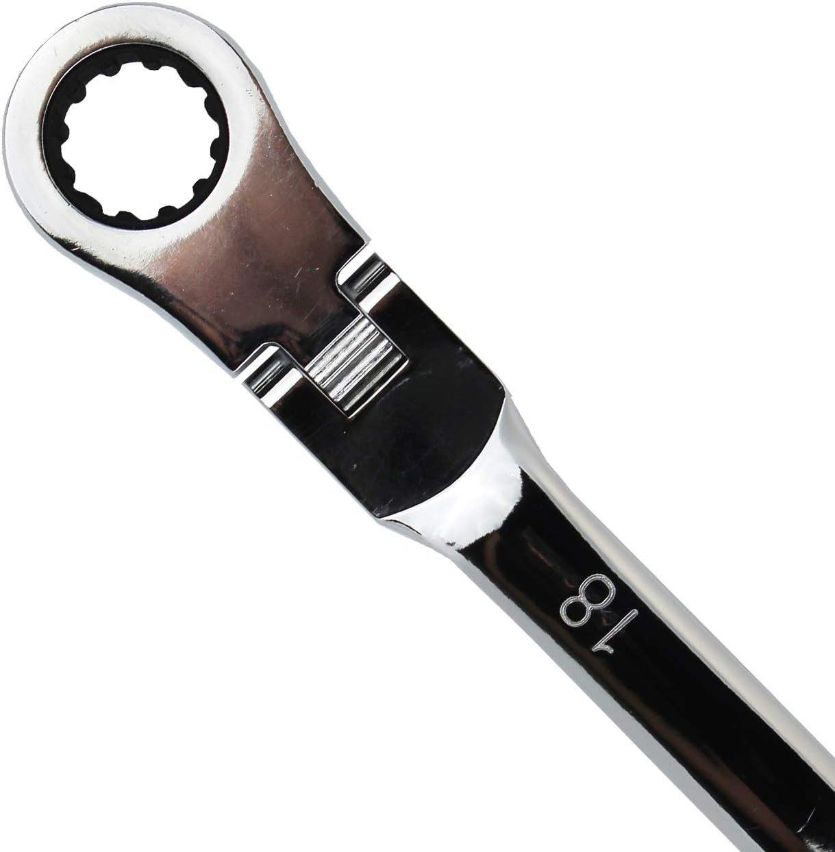 E-Z Red NR5M 5 pc Extra Long Flex Head Ratcheting Wrench Set