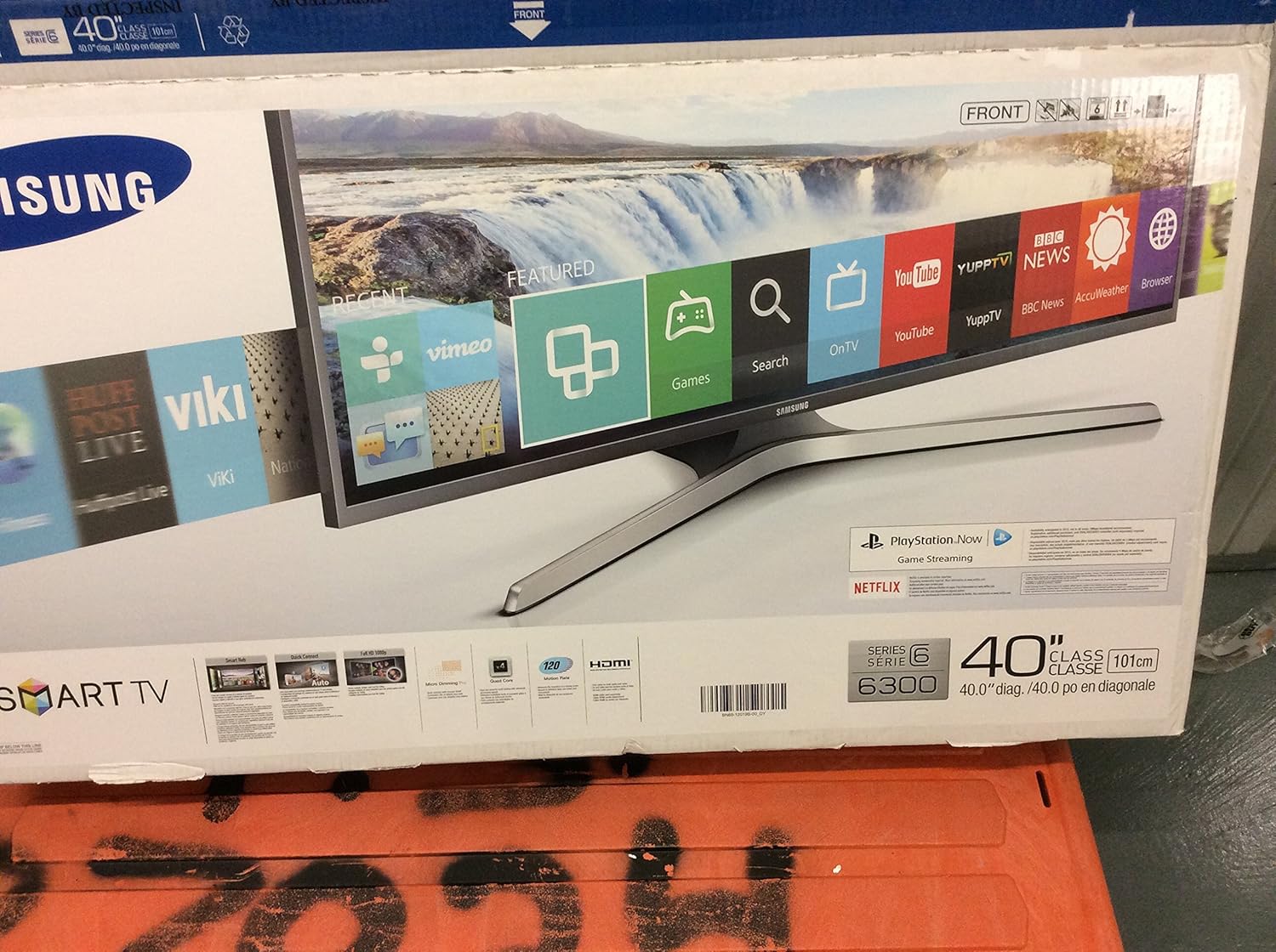 Samsung 40 Class (40" Diag.) LED 1080p Smart HDTV