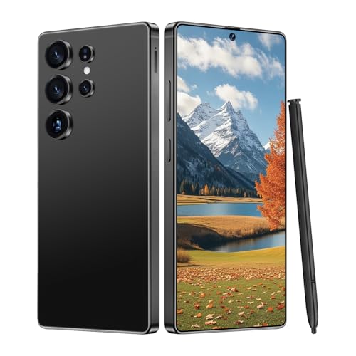 I25 Ultra Unlocked Android Phone 6.99" AMOLED 7000mAh Long-Lasting | Snapdragon 8 Gen3 | 8GB RAM+256GB | 68MP+108MP Pro Camera | Face Unlock + Stylus | Android 14 System (Blue)