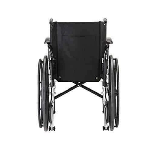 Nova Lightweight Wheelchair w/ Desk Arms u0026 Footrests: 20x22 Elevating