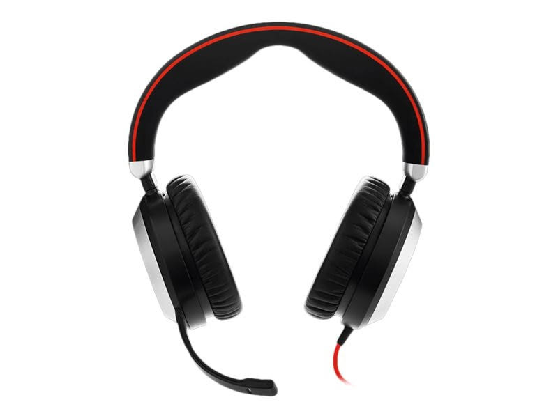Jabra Evolve 80 Replacement Over-Ear Headset - Noise-Canceling