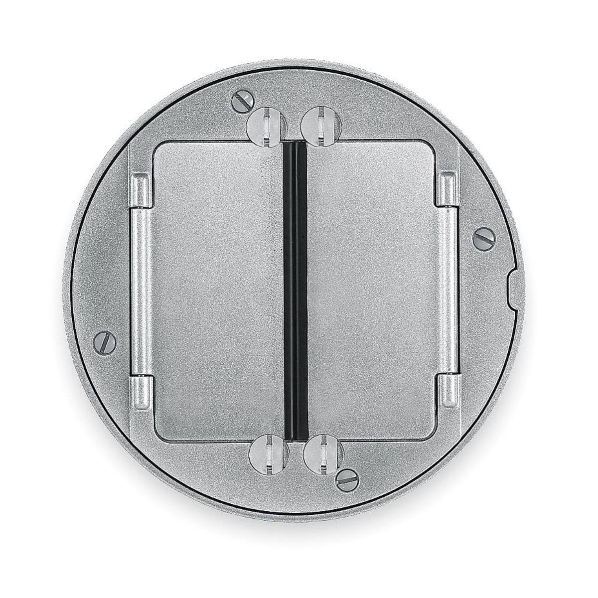 Hubbell WIRING Device-Kellems S1TFCAL Floor Box Cover Tile Flange,Aluminum