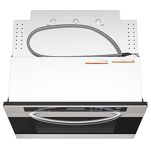 KoolMore Electric Wall Oven with Quiet, Rapid Convection Cooking, Stainless-Steel Unit, Self-Cleaning