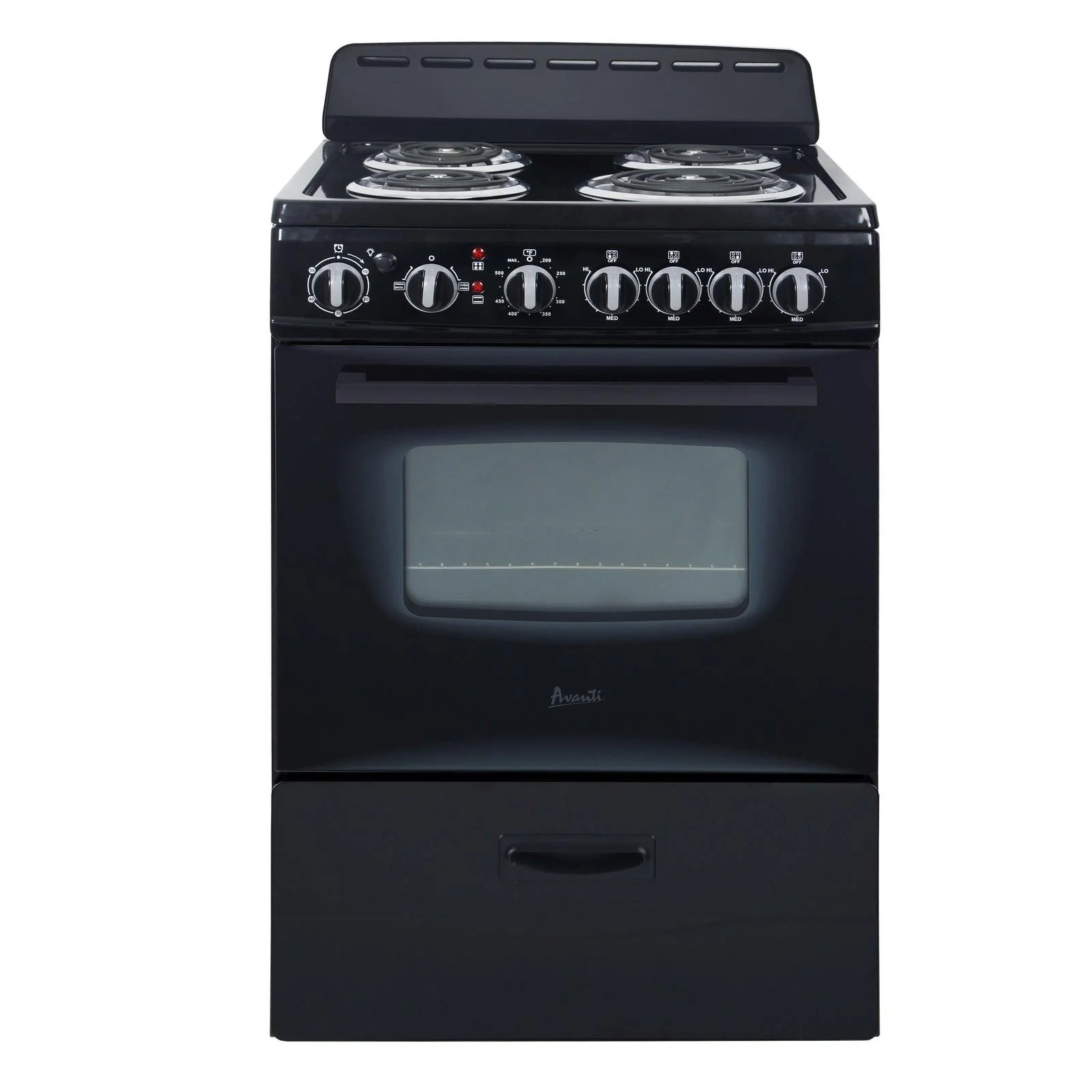 Avanti ERU240P0W 24 Inch Electric Freestanding Range - White