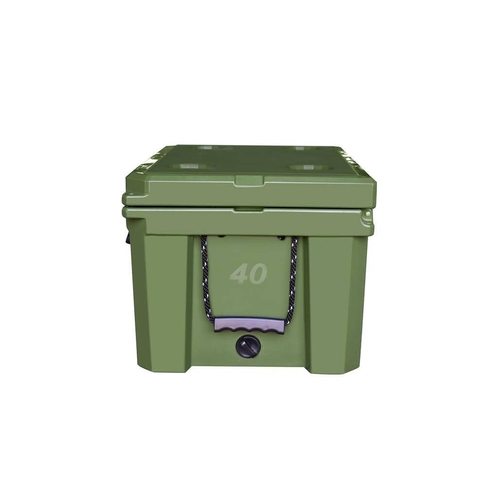 Camp-Zero 40L Premium Cooler, Green